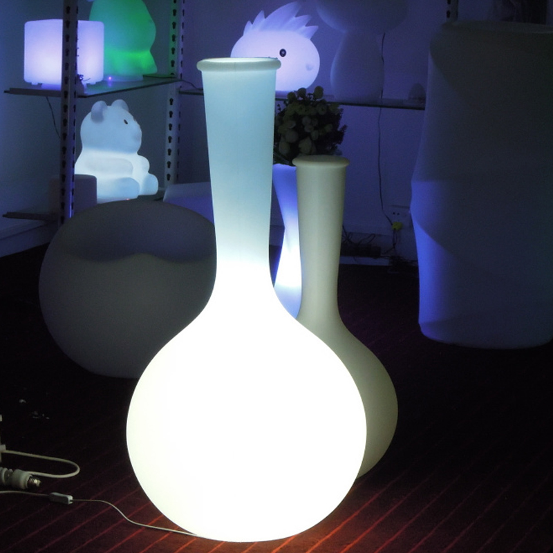 حديقة الديكور للماء LED قارورة إناء الطابق مصباح (F001)