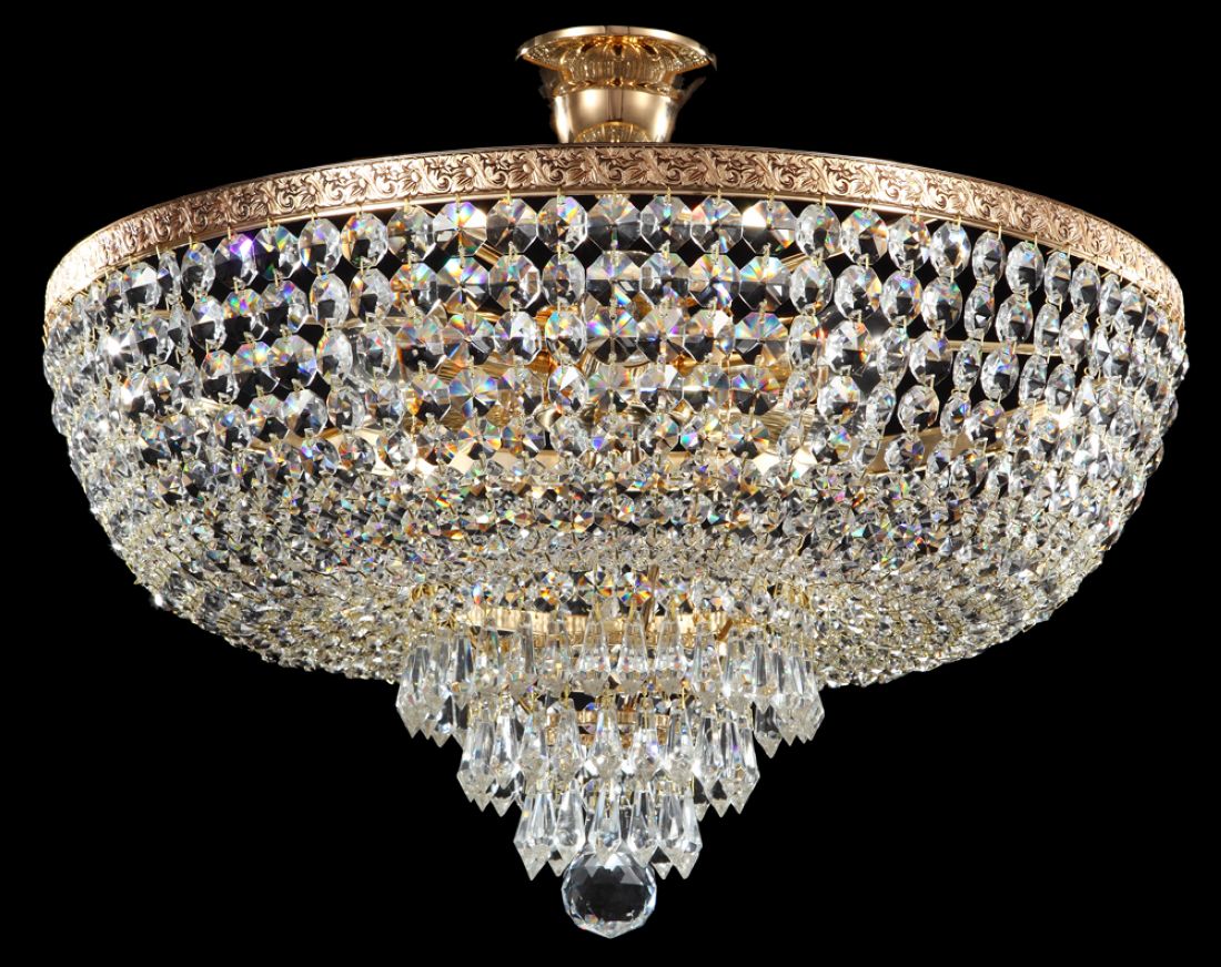الثريا السقف كريستال ديكور المنزل (CL 5272/5 FGD + WT)