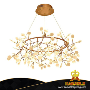 مصباح معلق من الأكريليك المعدني لتزيين غرفة النوم المؤقتة (KIZ-67P)