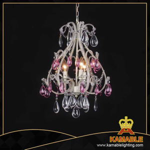 رائع التصميم الداخلي الزخرفية الثريا رسمت (98073-3L الوردي)