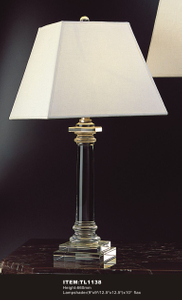 أضواء طاولة كريستال الاستخدام الشفاف المنزل (TL1138)