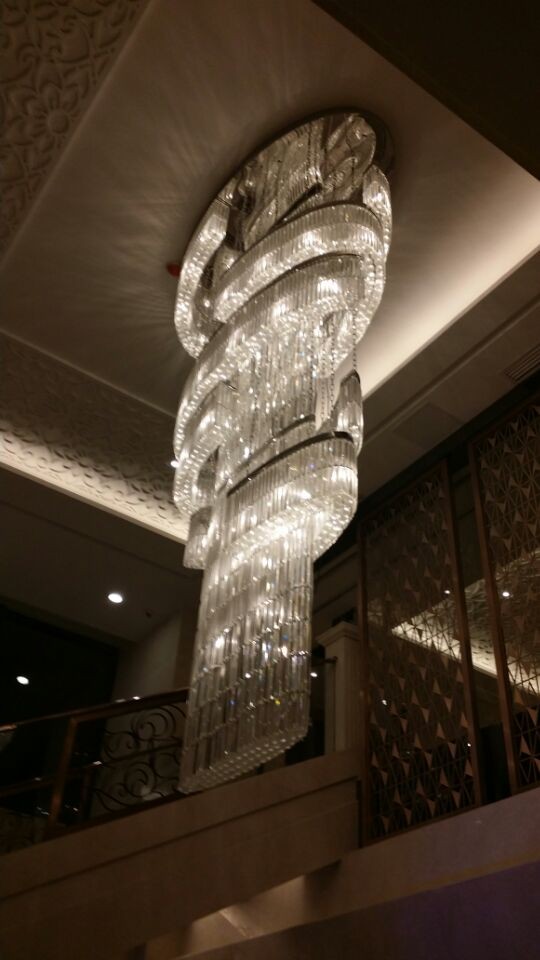 تشونغشان مصنع الإضاءة فندق كبير كريستال الثريا (KA1059)